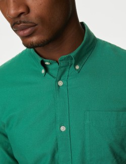 Easy Iron Pure Cotton Oxford Shirt