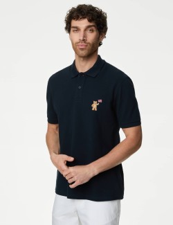 Pure Cotton Spencer Bear™ Polo Shirt