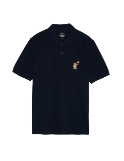 Pure Cotton Spencer Bear™ Polo Shirt