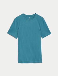 Tričko ke krku z čisté bavlny