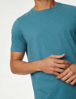 Tričko ke krku z čisté bavlny