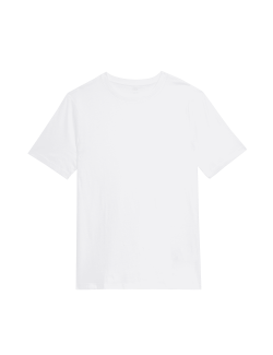 Slim Fit Pure Cotton Crew Neck T-Shirt