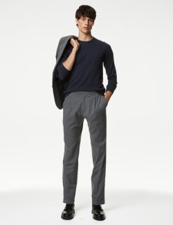 Pure Extra Fine Merino Wool Crew Neck Jumper