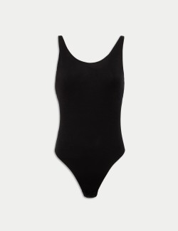 Cotton Rich Light Control Secret Support™ Bodysuit