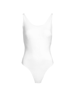 Cotton Rich Light Control Secret Support™ Bodysuit