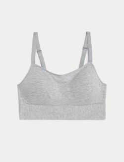 Cotton Non-Wired Post Surgery Cami Bra A-H