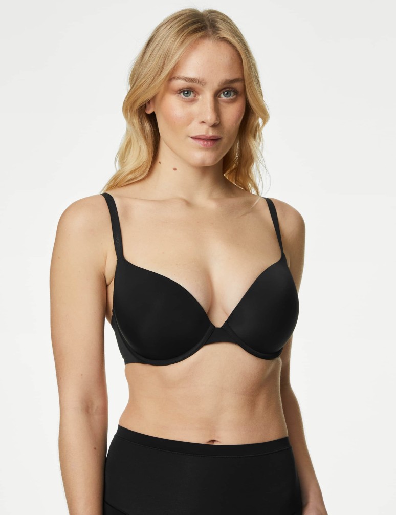 Flexifit™ Wired Push-Up Plunge Bra (A-E)