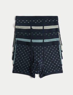 5pk Cotton Stretch Turtle Trunks