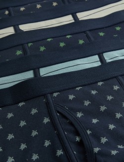 5pk Cotton Stretch Turtle Trunks