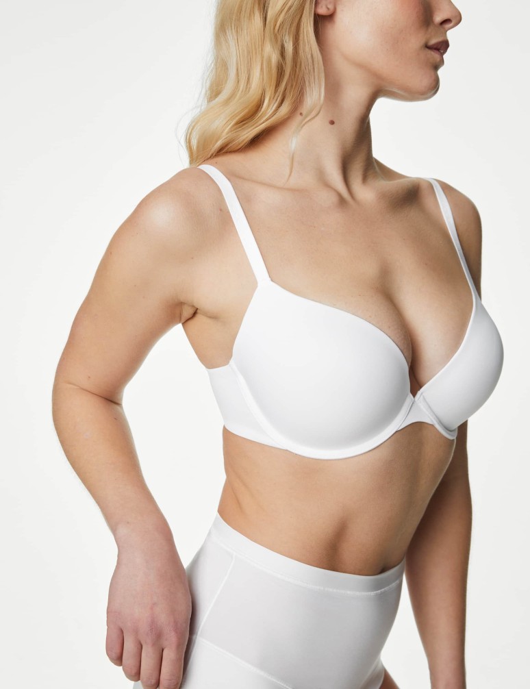 Flexifit™ Wired Push-Up Plunge Bra (A-E)