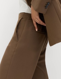 Tailored Relaxed Straight Leg Trousers
