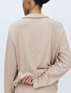 Pyžamová souprava Revere s potiskem z bavlny a modalu