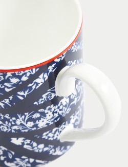 Floral Union Jack Mug