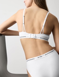 Lille Supima™ Cotton Non Wired Plunge Bra (A-E)