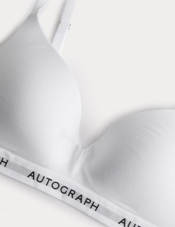 Lille Supima™ Cotton Non Wired Plunge Bra (A-E)