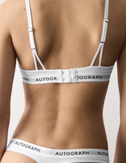 Lille Supima™ Cotton Wired Demi Cup Bra (A-E)