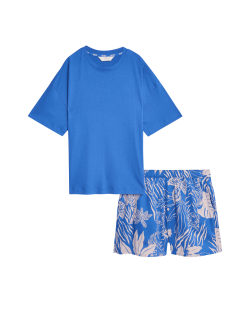 Cool Comfort™ Ribbed Shortie Set