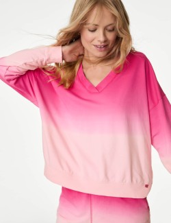 Pure Cotton Ombre Lounge Sweatshirt