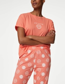 Pure Cotton Printed Pyjama Set