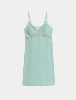 Body Soft™ Lace Trim Chemise