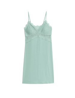 Body Soft™ Lace Trim Chemise