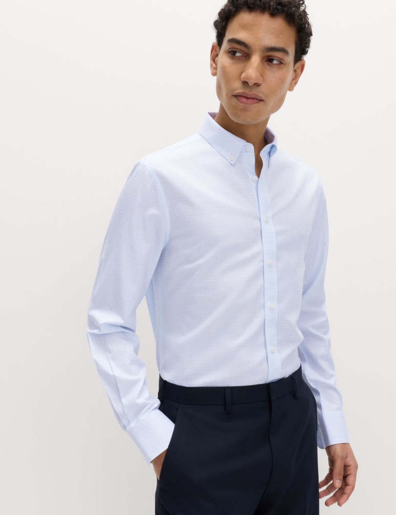 Slim Fit Ultimate Non Iron Check Shirt