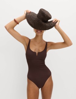 Plavky formující bříško, s texturou