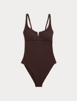 Plavky formující bříško, s texturou