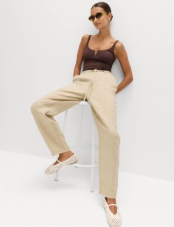 Plavky formující bříško, s texturou