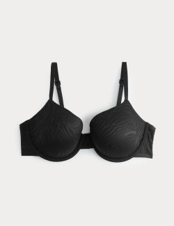 Body Lace Wired Demi Cup Bra (A-E)
