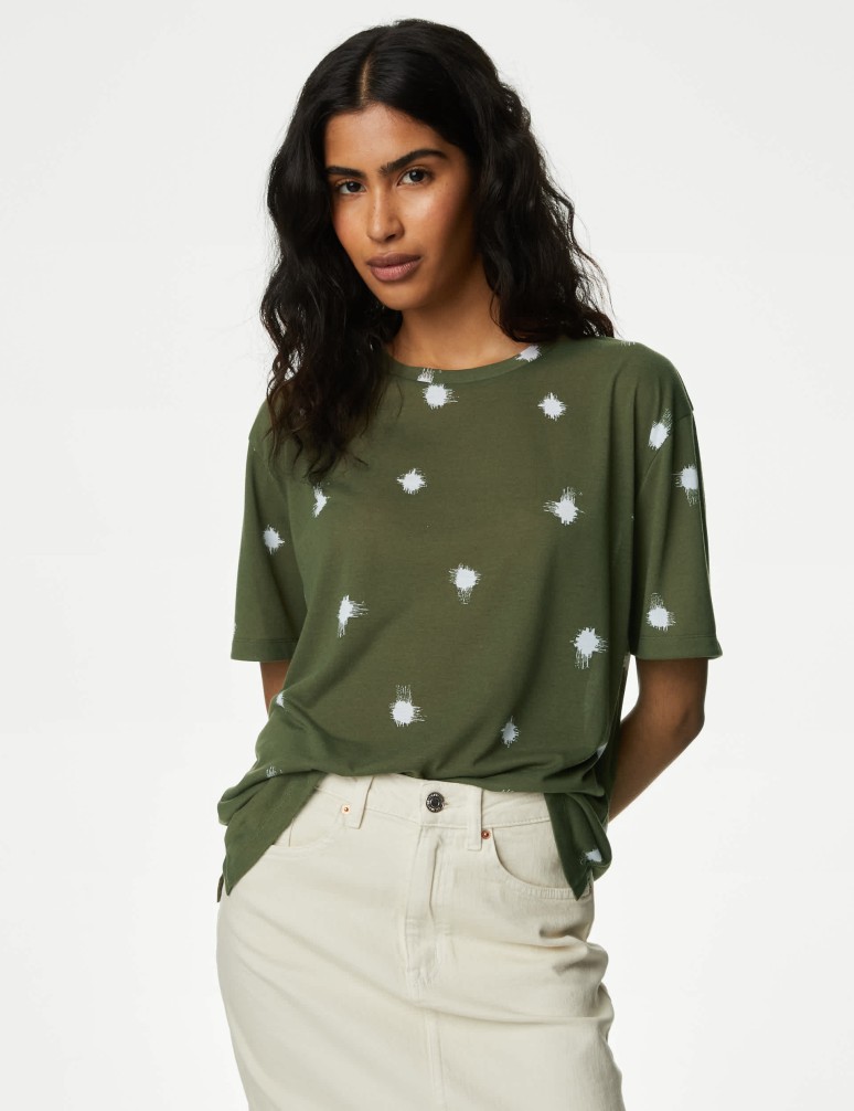 Printed Relaxed T-Shirt