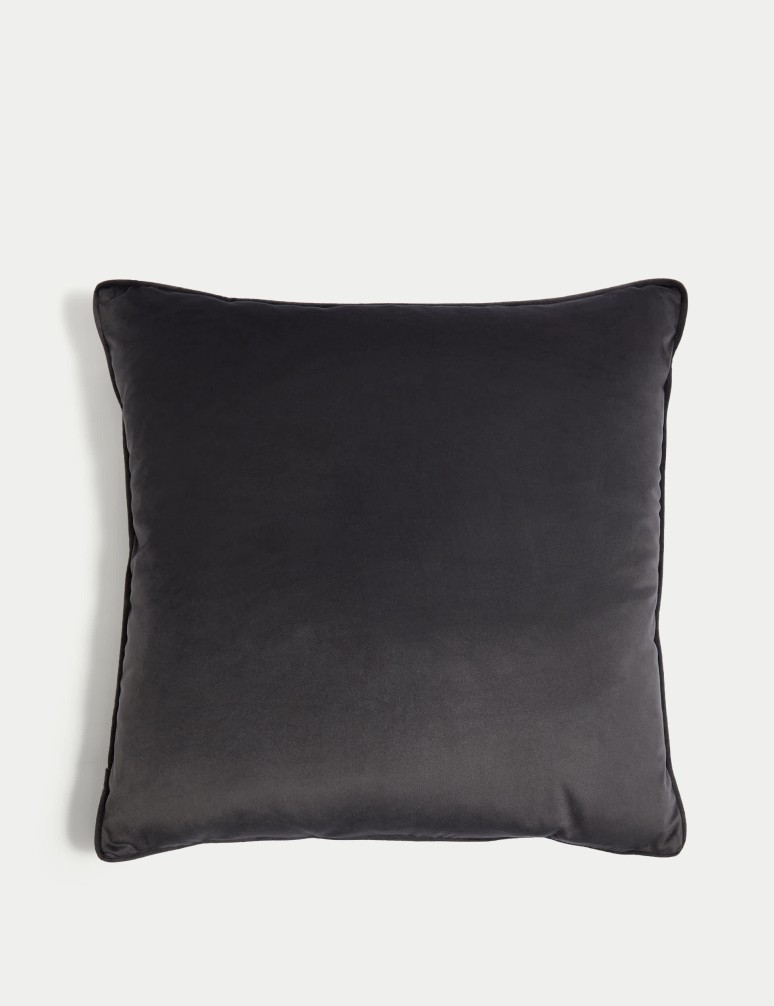 Velvet Piped Cushion