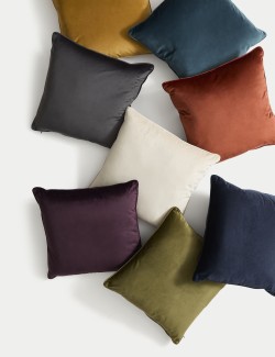 Velvet Piped Cushion