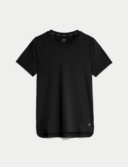 Scoop Neck Fitted T-Shirt