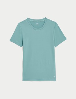 Scoop Neck Fitted T-Shirt