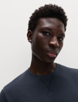 Kostkovaná pyžamová souprava z čisté bavlny