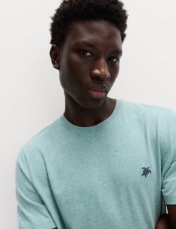 Pyžamová souprava z čisté bavlny s potiskem želvy