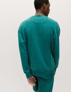 Pyžamový top s potiskem, s vysokým podílem bavlny