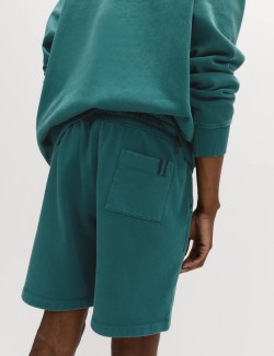 Cotton Rich Garment Wash Pyjama Shorts