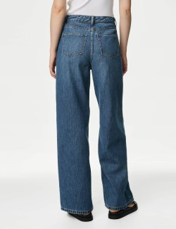 High Rise Wide Leg Jeans