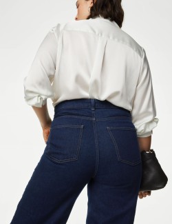 High Waisted Wide Leg Jeans