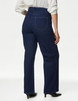 High Waisted Wide Leg Jeans