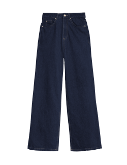 High Waisted Wide Leg Jeans