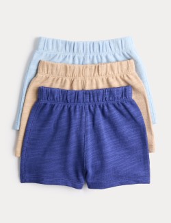 3 Pack Pure Cotton Shorts (0-5 Yrs)