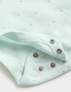 3 Pack Pure Cotton Nautical Bodysuits (6½lbs-3 Yrs)