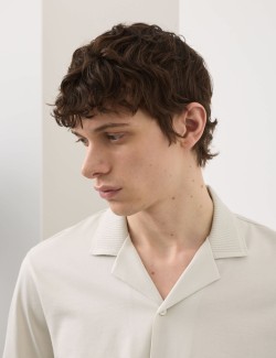 Košile klasického střihu s krátkým rukávem, z čisté bavlny