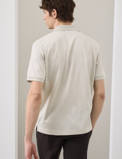 Košile klasického střihu s krátkým rukávem, z čisté bavlny