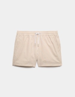 Plavecké šortky z mačkaného materiálu