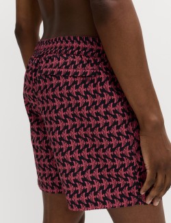 Rychleschnoucí koupací šortky s potiskem