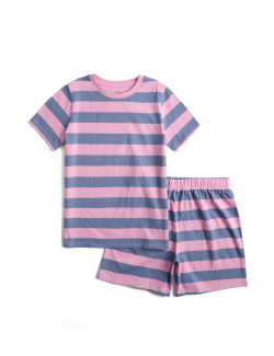 Kids' Pure Cotton Striped Short Pyjamas (1-16 Yrs)
